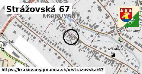 Strážovská 67, Krakovany, okres PN