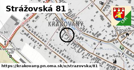 Strážovská 81, Krakovany, okres PN