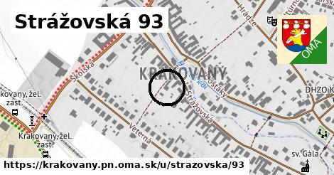 Strážovská 93, Krakovany, okres PN