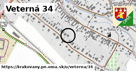 Veterná 34, Krakovany, okres PN