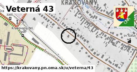 Veterná 43, Krakovany, okres PN