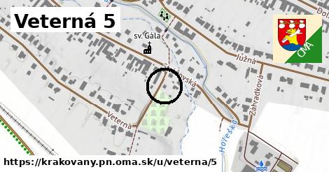 Veterná 5, Krakovany, okres PN