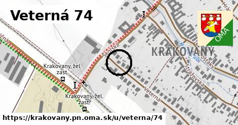Veterná 74, Krakovany, okres PN