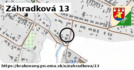 Záhradková 13, Krakovany, okres PN