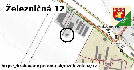 Železničná 12, Krakovany, okres PN