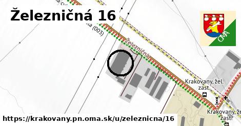 Železničná 16, Krakovany, okres PN