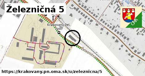 Železničná 5, Krakovany, okres PN