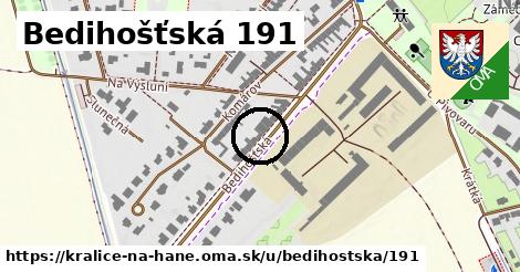 Bedihošťská 191, Kralice na Hané