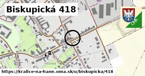 Biskupická 418, Kralice na Hané