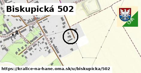 Biskupická 502, Kralice na Hané