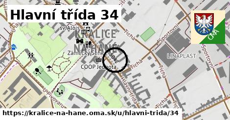 Hlavní třída 34, Kralice na Hané