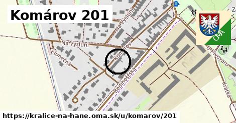 Komárov 201, Kralice na Hané