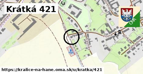 Krátká 421, Kralice na Hané