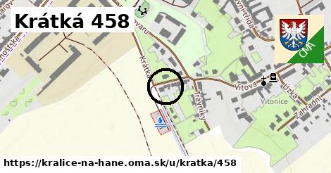 Krátká 458, Kralice na Hané