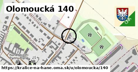 Olomoucká 140, Kralice na Hané