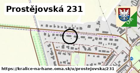 Prostějovská 231, Kralice na Hané