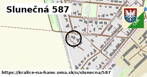 Slunečná 587, Kralice na Hané