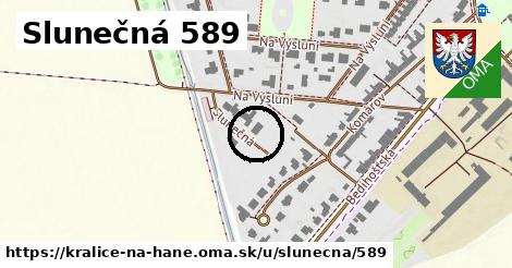 Slunečná 589, Kralice na Hané