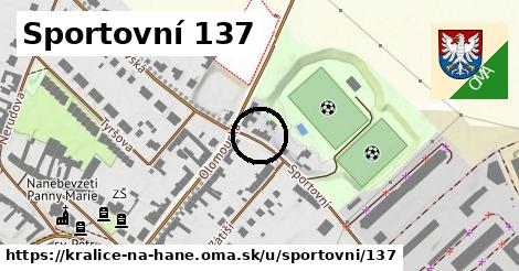 Sportovní 137, Kralice na Hané