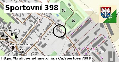 Sportovní 398, Kralice na Hané