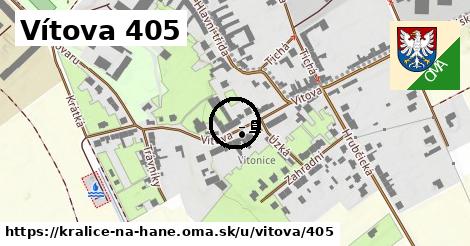 Vítova 405, Kralice na Hané