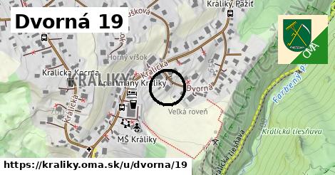 Dvorná 19, Králiky