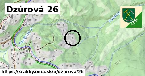 Dzúrová 26, Králiky