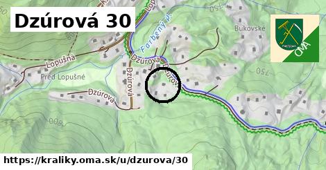 Dzúrová 30, Králiky