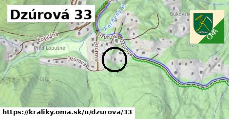 Dzúrová 33, Králiky