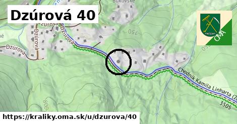 Dzúrová 40, Králiky