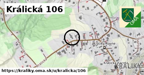 Králická 106, Králiky