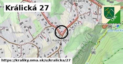 Králická 27, Králiky