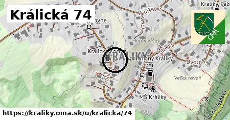 Králická 74, Králiky