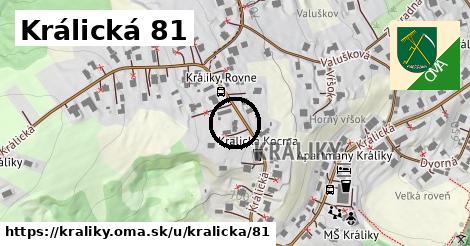 Králická 81, Králiky