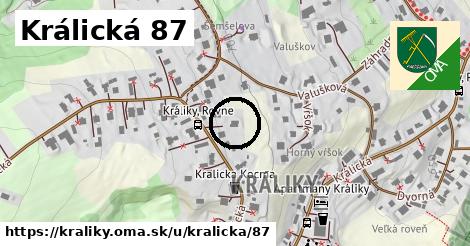 Králická 87, Králiky