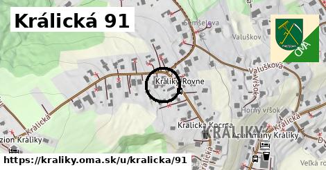 Králická 91, Králiky