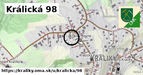 Králická 98, Králiky