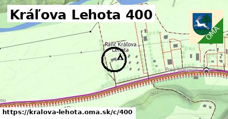 Kráľova Lehota <span class="supisne">400</span>