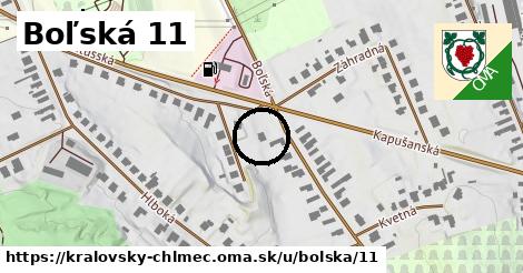 Boľská 11, Kráľovský Chlmec