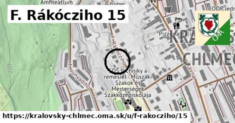 F. Rákócziho 15, Kráľovský Chlmec