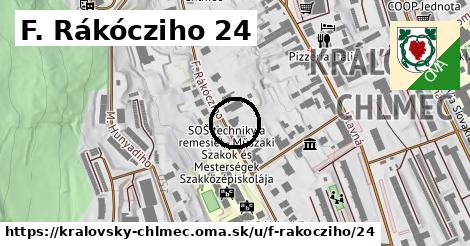 F. Rákócziho 24, Kráľovský Chlmec