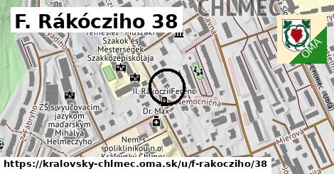 F. Rákócziho 38, Kráľovský Chlmec