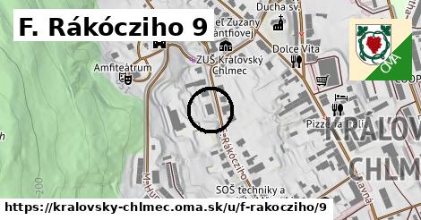 F. Rákócziho 9, Kráľovský Chlmec