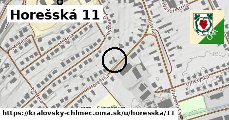 Horešská 11, Kráľovský Chlmec