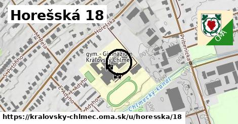 Horešská 18, Kráľovský Chlmec