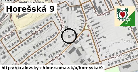 Horešská 9, Kráľovský Chlmec