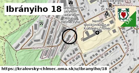 Ibrányiho 18, Kráľovský Chlmec