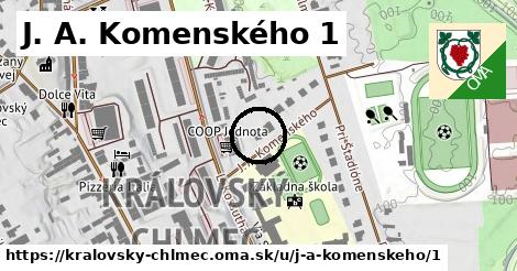 J. A. Komenského 1, Kráľovský Chlmec