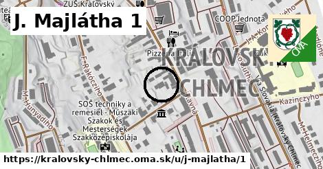 J. Majlátha 1, Kráľovský Chlmec