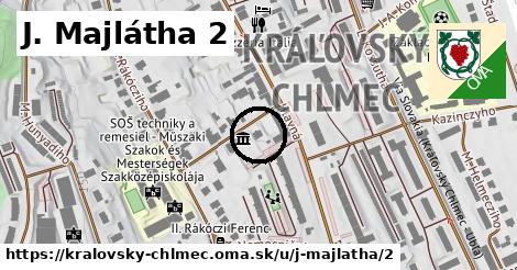 J. Majlátha 2, Kráľovský Chlmec